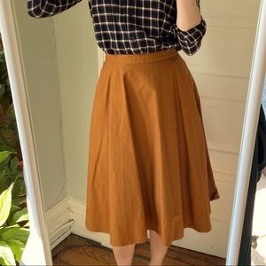 Uniqlo A-line skirt